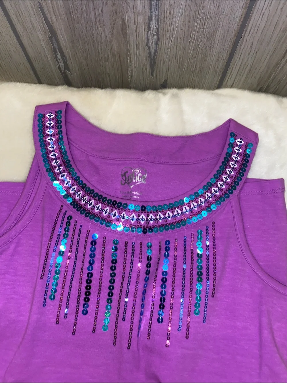 Justice Girls Size 12 Top